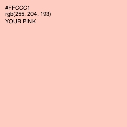 #FFCCC1 - Your Pink Color Image